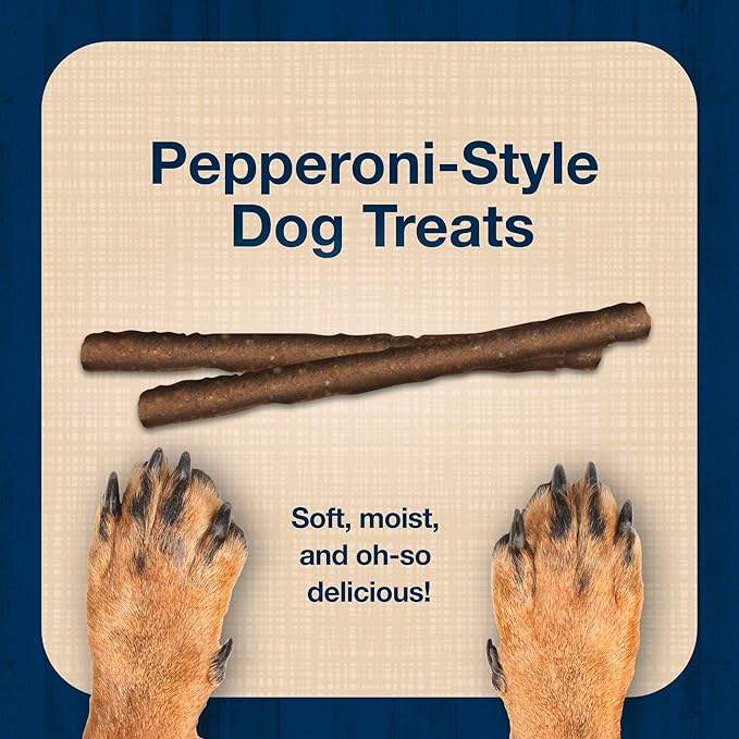 Blue Buffalo Stix Natural Soft Moist Dog Treats Chicken Recipe Bag