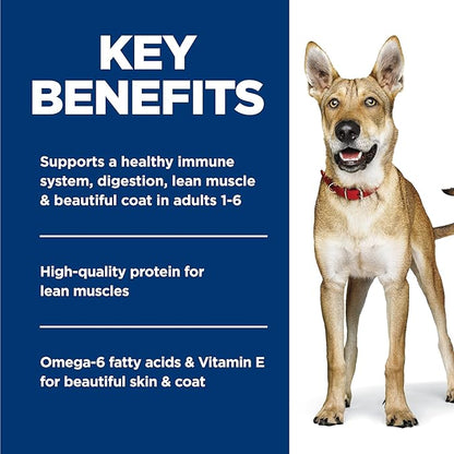 Hill's Science Diet Adult 1-6 Premium Nutrition Wet Dog Food,Chicken & Barley,13 oz. Cans,(Pack of 24)