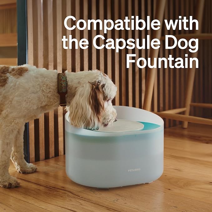 PETLIBRO Replacement Water Pump for Dog Water Fountain PLWF008, Pet Water Fountain, Ultra-Quiet Pump for Dog Water Bowl Dispenser, Only Compatible with PLWF008 Dog Fountain