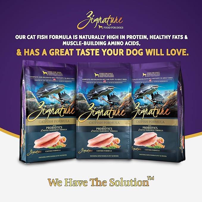 Zignature Catfish Limited Ingredient Formula Dry Food 25lb