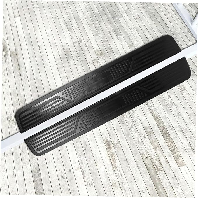 VICASKY 3Pcs Durable Dog Fence Ramp Easy Installation Door Sill Accessory for Pet Safety Skid Compatible with Indoor Use
