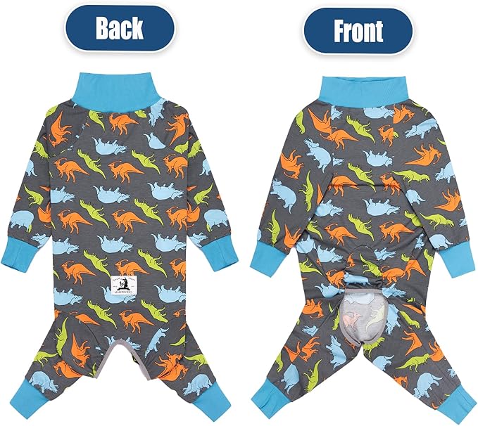 Dog Surgery Recovery Suit Onesies for Large Dogs Spayed Recovery Suit Cone Alternative After Surgery Abdominal Wounds Protector Dog Bodysuit for Medium Large Dogs Pajamas
