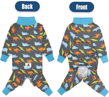 Dog Surgery Recovery Suit Onesies for Large Dogs Spayed Recovery Suit Cone Alternative After Surgery Abdominal Wounds Protector Dog Bodysuit for Medium Large Dogs Pajamas