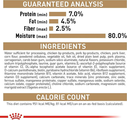 Royal Canin Breed Health Nutrition Yorkshire Terrier Adult Loaf in Sauce Dog Food, 3 oz (Pack of 6)