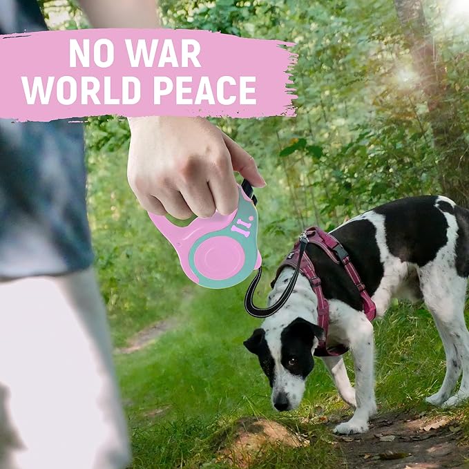 Retractable Dog Leash Automatic Telescopic Tractor Dog Tape, Pet Tape 10/16 FT Durable and Convenient, with Folding Bowl, Dispenser, Rubbish Bags, Suitable for Small and Medium Dogs