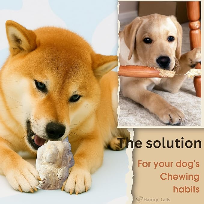 Gorilla Coffee Wood Dog Chew Stick Toy for Dog, Made from Real Coffee Wood, Sticks for Pets, Pets Health, Teeth Cleaning and Relieve Stress (Medium)