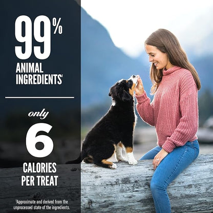ORIJEN Grain Free High Protein Freeze Dried Dog Treats Grass Fed Lamb Recipe 3.25oz Bag