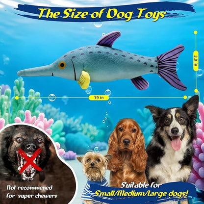 Large Squeaky Dog Chew Toy, Ideal Dog Toys for Chewers, for Small and Medium Breed Puppies or Dogs