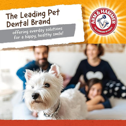 Arm & Hammer for Pets Super Treadz Mini Gorilla Dental Chew Toy for Dogs | Dog Dental Chew Toys Reduce Plaque & Tartar Buildup Without Brushing | for Dogs up to 25 Lbs, Small (1 Count)