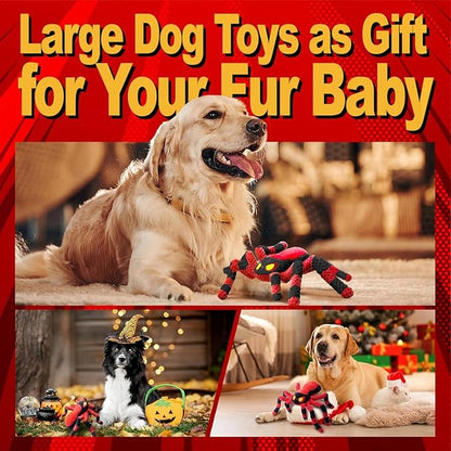 LEGEND SANDY Squeaky Dog Toys- Plush Dog Toys with Soft Fabric for Small, Medium, and Large Dogs Daily Companionship, Training Reward Gift