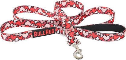 BULLHUG 6 FT Bulldog Leash With Padded Handle - Perfect for French Bulldogs, Pugs & All Breeds - Walking and Training Lead (Army Camouflage)