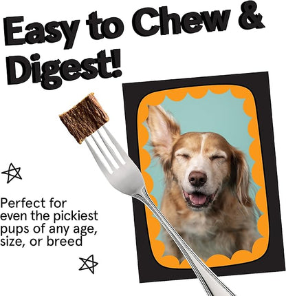 TRMC Real Meat Air Dried Dog Food w/Real Venison - 2lb Bag of USA-Crafted Grain-Free Real, Sourced from Hormone-Free, Free-Range, Grass-Fed Venison - All Natural, High Protein
