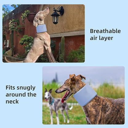 Dog Neck Brace for Pet After Surgery Recovery Adjustable Breathable Neck Cervical Cone，Dog Cone Collar Recovery Head Cone for Small Medium Dogs Puppies Kittens with Spinal IVDD Lssues