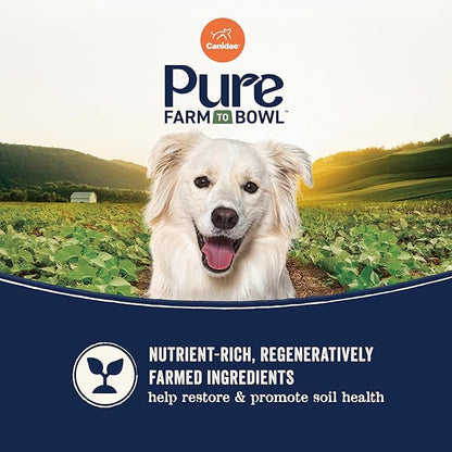 Canidae Pure Farm to Bowl Free-Range Chicken, Lentil & Potato Grain-Free Dry Dog Food, Adult, 4lb