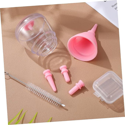 Pet Feeding Bottle Kitten Nursing Bottle Puppy Milk Feeder Silicone Safe Feeding Multi-Purpose