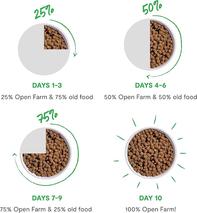 Open Farm, Ancient Grains Dry Dog Food, Protein-Rich & Nutrient Dense, 90% Animal Protein Mixed with Non-GMO Fruits, Veggies and Superfoods, Pasture Raised Lamb Recipe, 22lb Bag