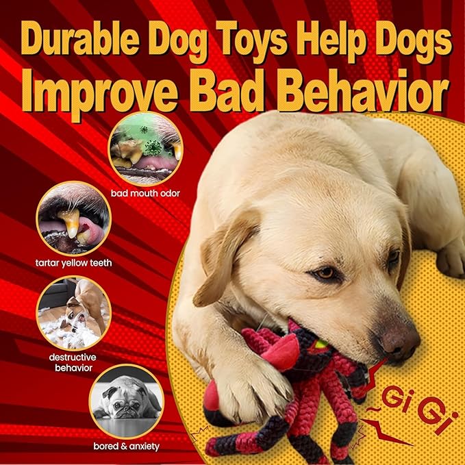 LEGEND SANDY Squeaky Dog Toys- Plush Dog Toys with Soft Fabric for Small, Medium, and Large Dogs Daily Companionship, Training Reward Gift
