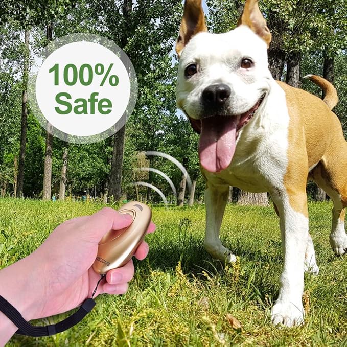 MODUS Ultrasonic Dog Barking Deterrent, 2-in-1 Dog Training and Bark Control Device, Anti-Barking Device,Stops Unwanted Actions: Barking, Leaping, Hostility.Indoor & Outdoor