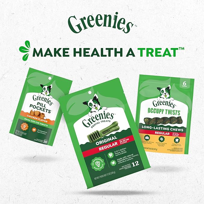 Greenies Anytime Bites Dog Treats, Blueberry Flavor, Dog Training Treats, 24 oz. Bag