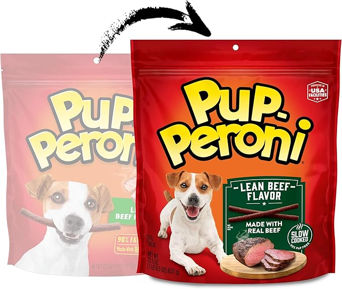 Pup-Peroni Lean Beef Flavor Dog Treats, 22.5 Oz. Bag