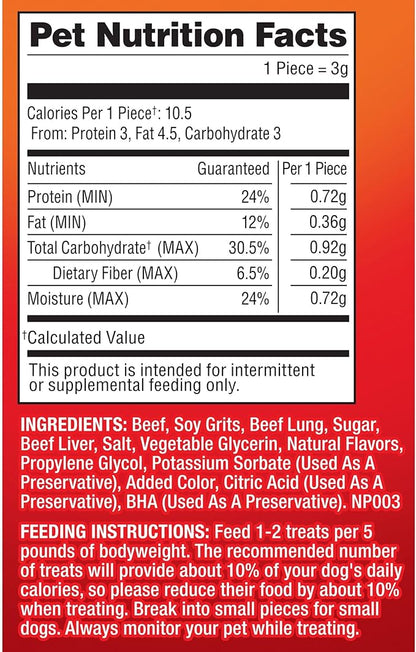 Pup-Peroni Minis Original Beef Recipe Dog Treats, 22.5 Oz. Bag