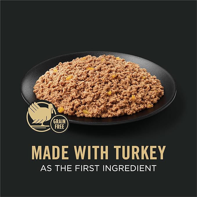Purina Pro Plan Dog Food, Grain Free Wet Classic Turkey and Sweet Potato Entrée - (Pack of 12) 13 oz. Cans