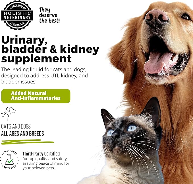 UroMAXX Urinary Tract, UTI, Kidney & Bladder Formula for Cats and Dogs, 6 oz Bottle, (2 Pack)