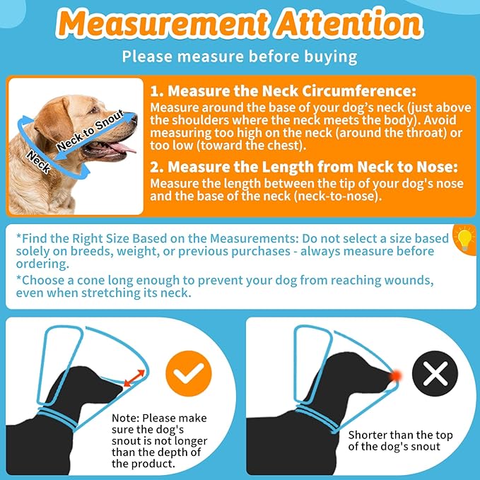 Dog Cone Collar, Clear Soft Cone for Dogs After Surgery to Stop Licking, Breathable Mesh Recovery Collar with Elastic Loop for Snug Fit, Adjustable E-Collar for Medium Dogs, Green Size 3