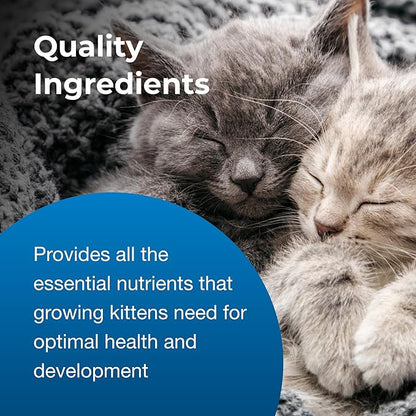 PetAg KMR Kitten Milk Replacer Powder - 12 oz - Powdered Kitten Formula with Prebiotics, Probiotics & Vitamins for Kittens Newborn to Six Weeks Old - Easy to Digest