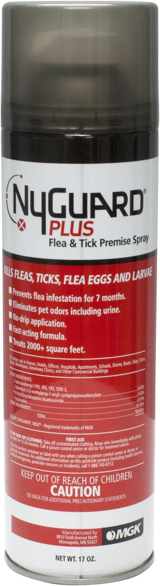 MGK NyGuard Plus Flea & Tick Aerosol 17 oz. by