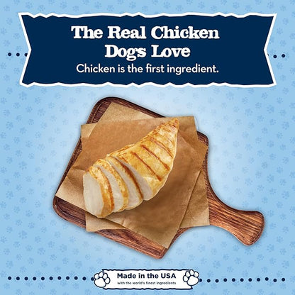 Blue Buffalo Dog Food, Chicken, Puppy, Small Breed | Healthy Growth Formula | With DHA | Oatmeal Recipe | 4-lb Bag Pack of 2