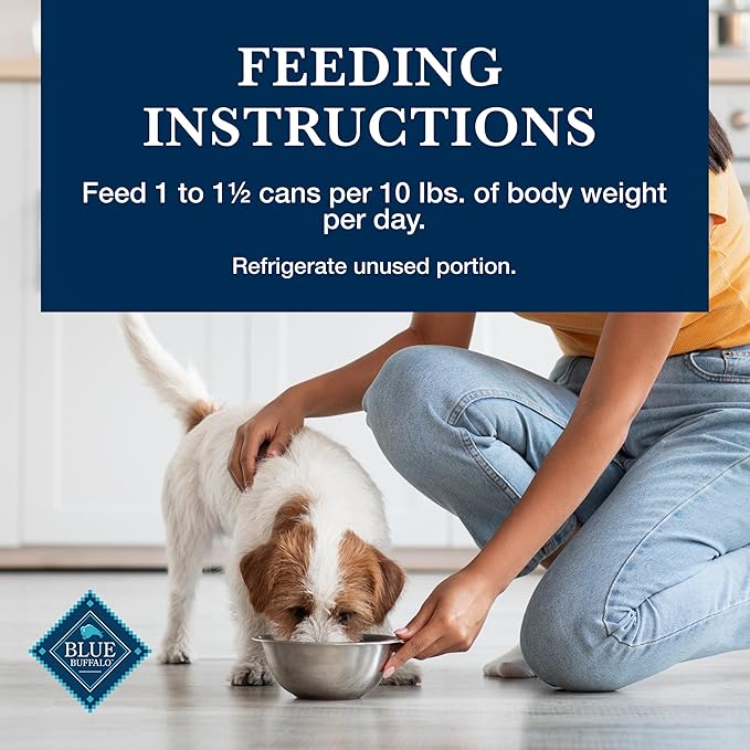 Blue Buffalo Homestyle Recipe Natural Adult Healthy Weight Wet Dog Food, Chicken 12.5-oz can, 12 Count (Pack of 2)