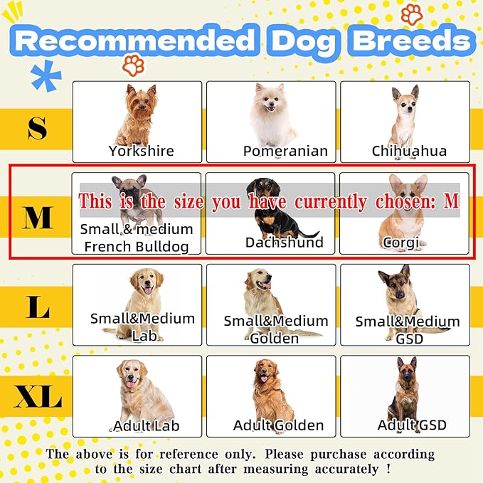Upgraded Dog Cone Collar for Dogs After Surgery, Adjustable Dog Cone Collar for Large Medium Dogs,Breathable Elizabethan Pet Recovery Collar(Size:M)