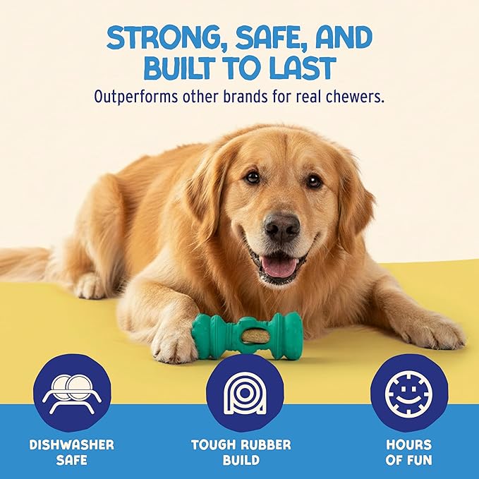 Himalayan Jughead Slim Dog Chew Holder - Holds Chews & Treats for Dogs, Slows Down Fast Chewers for Long Lasting Chews - for Himalayan YUM and Churro Treats, and Veggie Treats Like Apples & Carrots