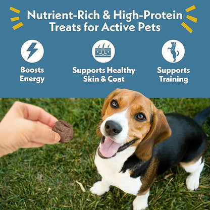 Fresh Is Best Duck Giblets Freeze Dried Dog Treats – Raw Freeze Dried Cat Treats in Resealable Zipper Bag – High-Protein for Dogs & Cats – Made in The USA