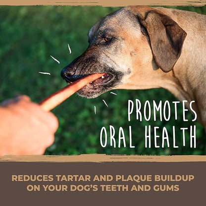 Mighty Paw Naturals Variety Pack Bully Sticks for Dogs - Grass Fed Beef Chews. Dog Bully Sticks for Large Pets, Medium and Small Breeds. Lower Odor Treats for Small Pets. Single Ingredient