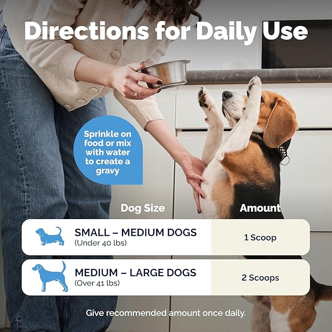 Vetnique Glandex Daily Probiotics for Dogs with Prebiotics to Support Gut Health, Diarrhea with Fiber and Digestive Enzymes, Dog Probiotic Powder (4.25oz Powder, Pork Powder)