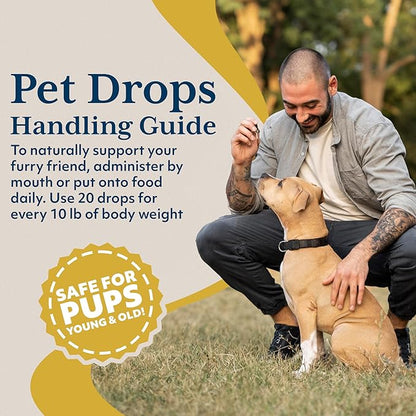 Ayush Pet Rentone - Kidney Support for Dogs & Cats, Liquid Drops for Urinary & Kidney Health, Urinary Health Supplement for Small or Large Pets, Natural Care - 2 fl oz