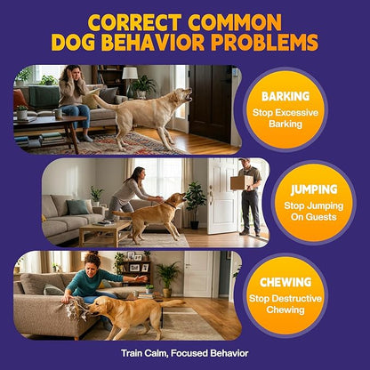 AIMSEIZE Dog Training Spray with Citronella: 90ml Humane Dog Corrector Spray for Barking, Jumping & Chewing, Dog Behavior Correction Spray for Medium & Large Dogs