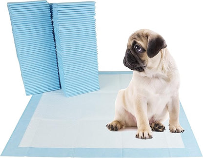 BV Puppy Pads XL 320 Count 34"x28" - Leak-Proof Pee Pads for Dogs with 6-Layer Design, Rapid Dry Sheet & Attractant - Dog Pad Extra Large with Odor Control - Perfect for Big Dogs & Indoor Use