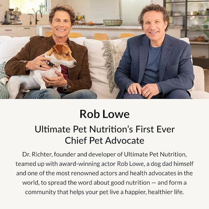 ULTIMATE PET NUTRITION Nutra Complete Bone Broth Infusions, 100% Freeze Dried Raw Veterinarian Formulated Dog Food with Antioxidants Prebiotics and Amino Acids (1 Pound, Bone Broth Duck)