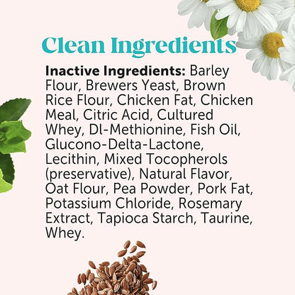 Calming Chews for Cats - Cat Anxiety Relief + Helps Reduce Stress - Behavioral Support & Promotes Relaxation for Travel, Boarding, Vet Visits, Separation Anxiety - Chicken (90-Day Supply)