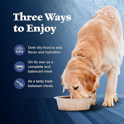 Blue Buffalo Wilderness Natural High Protein Wet Food for Senior Dogs, Turkey & Chicken, 12.5-oz Cans, 12-Count