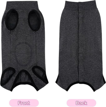 Coppthinktu Recovery Suit for Dogs After Surgery, Dog Onesie Surgery Recovery Suit for Female Spay, Soft Surgical Pajamas Bodysuits for Puppy to Prevent Licking Dog Cone Alternative