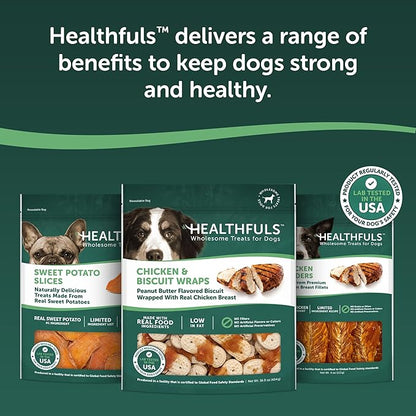Healthfuls Chicken & Peanut Butter Flavored Dog Biscuits, 16oz