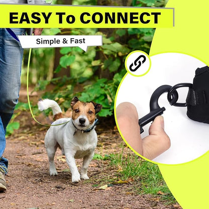 Waterproof Dog Leash 10ft, 16ft, 30ft, 50ft PVC Recall Long Line Dog Leash Beach Swimming Tracking Training Dogs Lead for Small, Medium and Large Dogs