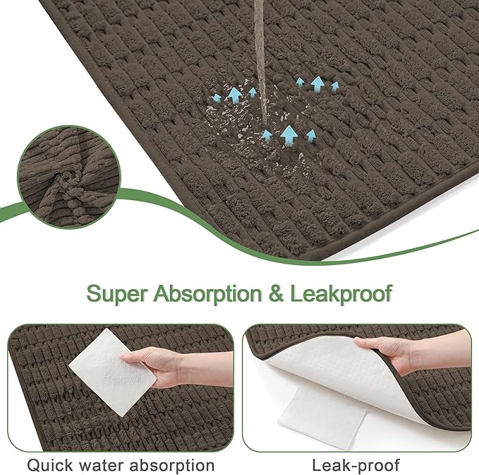 Washable Pee Pads for Dogs, Reusable Puppy Pads Dog Pads, Non-Slip Dog Pee Pads, Leakproof Pet Pee Pads Wee Wee Pads for Dogs. (Coffee, 60"x60"(Pack of 1))