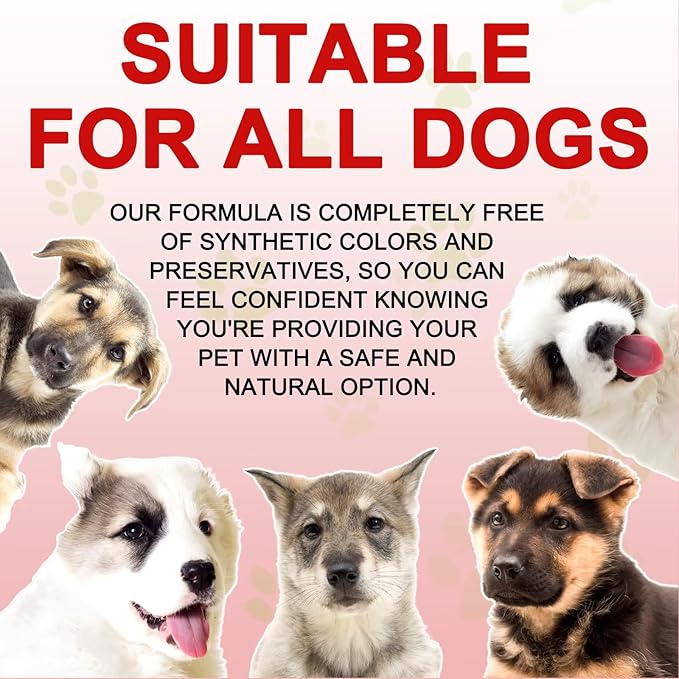 Cranberry Bladder Control Supplement for Dogs - Urinary Tract Support - UTI, Bladder Stones, Incontinence, Immune & Gut Support – 180 Count