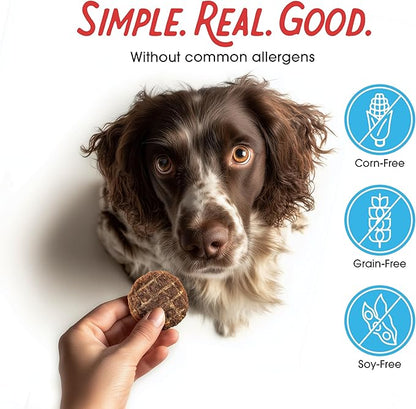 Farmland Traditions New Filler Free Dogs Love Pork Premium Jerky Treats for Dogs 2.5 Pound (Pack of 1).