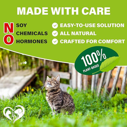 Flea and Tick Prevention Chewable Pills for Dogs and Cats - Revolution Oral Flea Treatment for Pets - Pest Control & Natural Defense - Chewables Small Tablets Made in USA (Salmon (for Cats))